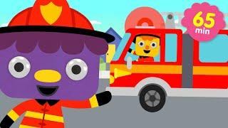 Here Comes The Fire Truck + More | Classic Kids Preschool Songs | Noodle & Pals