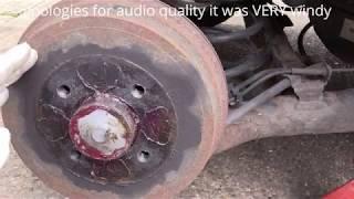 Nissan Note (2010) and Micra rear wheel bearing change