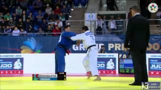 Judo 2013 Grand Prix Almaty: Khasbaatar (MGL) - Torenov (KAZ) [-73kg] semi-final