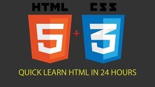 Html5 & CSS3 Tutorial for Beginners