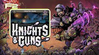 KNIGHTS & GUNS | Stage F2 (Forgotten Village) | Gameplay 2 Players!