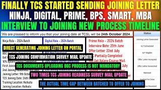 TCS INTERVIEW TO JOINING PROCESS ONBOARDING CRITERIA | BATCHED TO OFFER TO JOINING TIMELINE DURATION