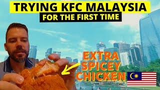 Trying KFC MALAYSIA for the first time!  Plus exploring Kuala Lumpur City Centre KLCC Park