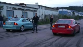 Stock Volvo S60R AWD vs Tuned Volvo S60 T5 (360Whp)