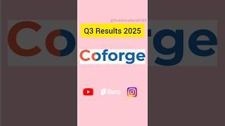 Coforge share Q3 Results 2025  Coforge share Latest news  Coforge share #stocks #share