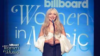 Sabrina Carpenter Presents TWICE with the Breakthrough Artist Award | Billboard Women in Music 2023