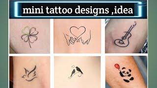 mini tattoo designs || small tattoo ideas for girls  #couplestattoostudio #tattoo