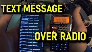 Ribbit - Text Message over Ham Radio with a Baofeng