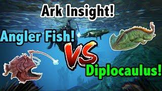 Ark Insight! -=- The Angler Fish V.S The Diplocaulus!