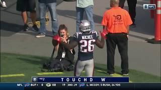 Sony Michel Touchdown Celebrations - New England Patriots