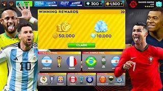 DLS 25 | WIN 5 FINALS = 50,000 Coins & 10,000 Gems Free!! - Dream League Soccer 2025