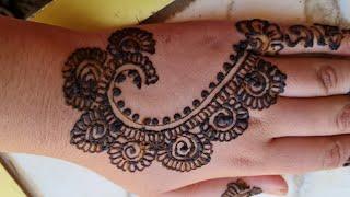 Latest New Simple Mehandi Design For beginner 2021|Thumbis Home Cooking