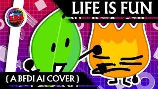 Leafy [ BFDI ] Sings “Life is Fun” ( AI COVER ) | ZayDash Animates