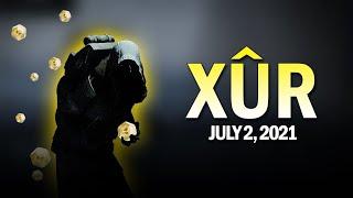 Xur Location & Exotics 7-2-21 / July 2, 2021 [Destiny 2]