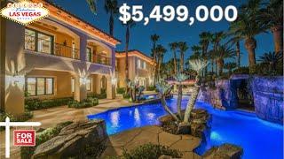 Entertainers Backyard! Pool/Spa/Grotto/Sport Court/Bar/Mountains - Homes For Sale Las Vegas