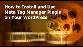 How to Install and Use Meta Tag Manager Plugin on Your WordPress