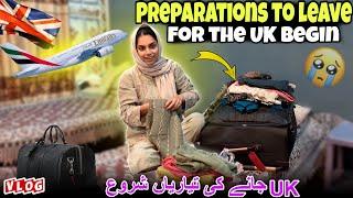 Preparations to leave for the UK  Begin | یو کے جانے کی تیاریاں شروع | Kv Family |