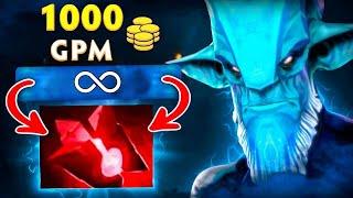 WTF 1700+ XPM Leshrac New Patch 7 37 Farm Machine 1000GPM Dota 2