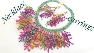 Bead necklace/Diy necklace/Coral stitch//Tutorial/Колье из бисера/Колье своими руками/Натали Амапола