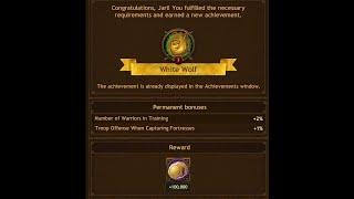 Vikings: War of Clans. Speculation on White Wolf hidden Achievement.