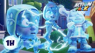 Frozen Fiasco! ️ Is Cold Snap Back?  |  1H Compilation | Action Pack | Adventure Cartoon for Kids