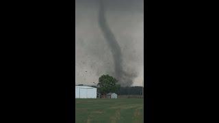 Tornado And Giant Hail Slam Northwest Oklahoma