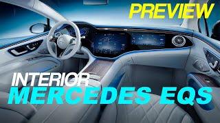 Mercedes EQS interior REVEAL with Hyperscreen and more details of the electric S-Class!