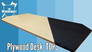 Plywood Desk 03. Tops