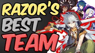 BEST RAZOR TEAM GENSHIN IMPACT TIER LIST 1.1 | RAZOR BUILD GUIDE