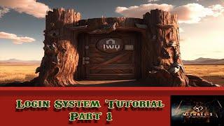 Login System Tutorial - Pt. 1 (Unity 3D [C#])