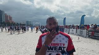 Tracy McGrady Celebrity Flag Football Challenge in Clearwater 2021 #sports