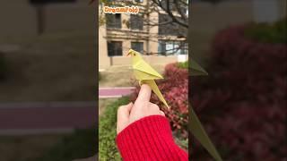 paper bird #diy #origami