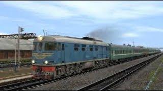 Запуск ТЭП60-1036 в trainz 2012