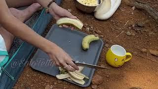 cutie in solo campingASMR day at the lakesideyou will definitely watch to the end! [V7enEwuSz