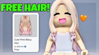 FREE BLONDE HAIR ON ROBLOX NOW