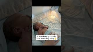 How to keep your baby safe while they sleep  #newborn #babysleep #newbornsleep #babycare #newmom