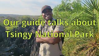 Guide talks about Tsingy National Park