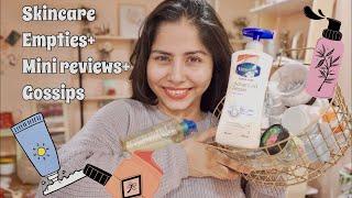 Skincare Empties+Mini Reviews+Chit Chat ‍️