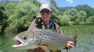 Best Fly Fishing for Lake Brown Trout in Montenegro, Bosnia and Serbia, GUIDE's slideshow