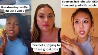 More People Complain they can't Find JOBS - TikTok rants on Job Market