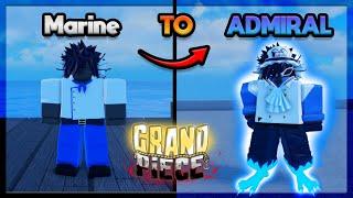 [GPO] Going From NOOB To ADMIRAL In Grand Piece Online | Full Progression Pt 1/3 Grand Piece Online