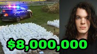 they found $8,000,000 worth of shrooms