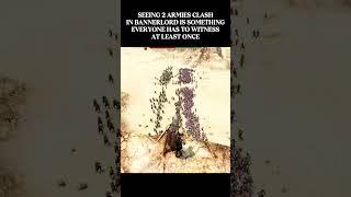 Seeing 2 armies clash in Bannerlord is something everyone has to witness at least once  #bannerlord