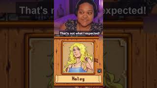 Haley is giving surfer girl vibes with this mod!  #stardewvalley #portraitmod