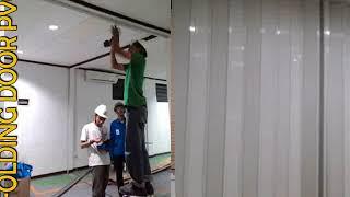 SERVICE FOLDING GATE PVC CENGKARENG GROGOL PETAMBURAN KALIDERES ROLLING DOOR