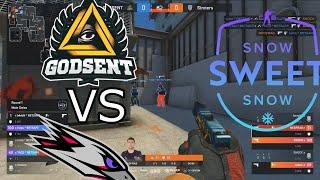 GODSENT vs AGO- HIGHLIGHTS l Snow Sweet Snow l CSGO