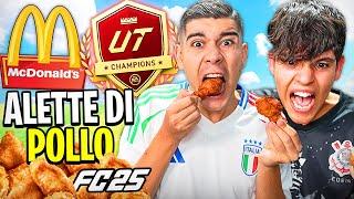  MANGIO ALETTA DI POLLO per OGNI GOL SUBITO da CHRISTIAN in WEEKEND LEAGUE su FC 25!!