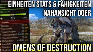 OGER Einheiten Stats & Nahaufnahmen | OMENS OF DESTRUCTION | Deutsch | Total War: Warhammer 3