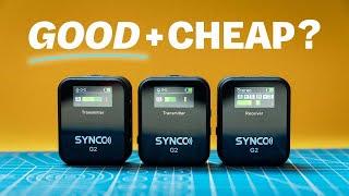 Synco G2 A2 Review - Affordable 2 Person Wireless Microphone Kit