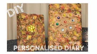 DIY | 3D Diary Cover Design | DIY Diary/Agenda/Notebook Decoration Ideas